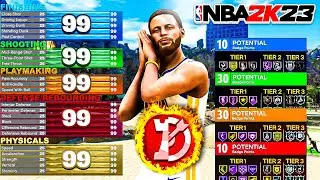 THIS STEPHEN CURRY BUILD WITH 99 3PT WILL BREAK NBA 2K23...