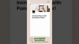 Add a pomodoro timer to your Notion ⏰ from pomofocus.io 💫 