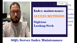 Singleton Lookup/Seek Access method in Index Structure