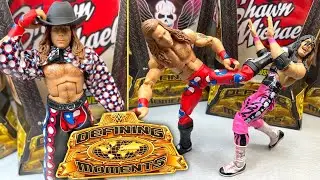 WWE ELITE DEFINING MOMENTS SHAWN MICHAELS FIGURE REVIEW! RINGSIDE EXCLUSIVE 4-PACK!