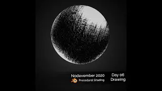 Cross Etching. ✏️ Nodevember Day 06 🖋️ - Drawing - Blender 3D