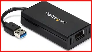 StarTech.com USB 3.0 to DisplayPort Adapter 4K Ultra HD, DisplayLink Certified, Video Converter