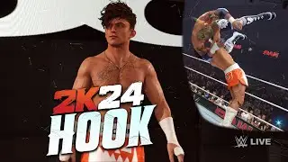 WWE 2K24 HOOK w/Call Name GFX | New WWE 2K24 Mods