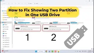 How to Fix a USB Drive Showing as Two Devices on Windows 11/10