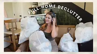 Declutter + Organize with Me! *full house decluttering*