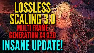 Lossless Scaling 3.0 INSANE UPDATE! How to use it to quadruple your FPS!