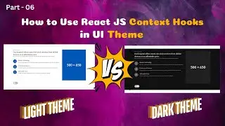 Switching Themes with React: Using useContext Hooks | Part - 06 | Tamil Programmer