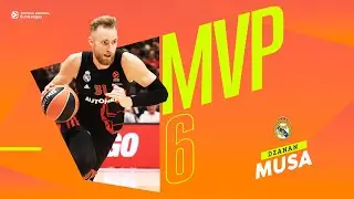 Dzanan Musa | Round 6 MVP | 2022-23 Turkish Airlines EuroLeague