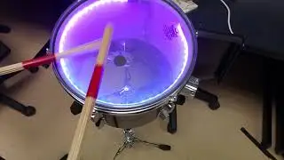 Piezo Led Drum (Using Arduino)