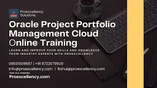 Oracle Project Portfolio Management Cloud Online Training & Certification Guide