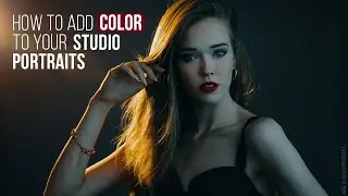 Color Gel Photography // How to Add Color to Your Studio Portraits