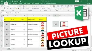 How to Create Picture Lookup in Excel - Image Vlookup