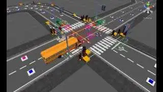 Unity3D - Road & Traffic System - Pedestrian System (Sneak Peak 2)