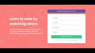 How To Make A Contact Form Using HTML And CSS | Responsive Contact Us Page Design | Learndailyteam