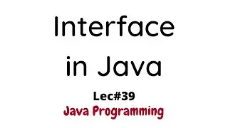 Introduction to Interface in Java with Solved Examples