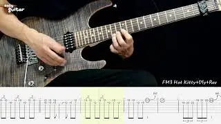 Firehouse - I Live My Life For You Guitar Solo Lesson With Tab (Slow Tempo)