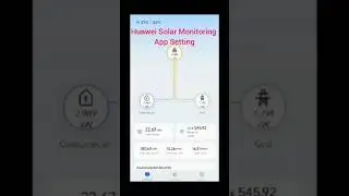 Huawei Inverter Solar Monitoring App For Generation And Consumption #electrical #solarsystem #viral