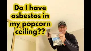 How to test for asbestos in your popcorn ceiling