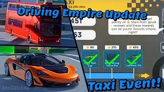 Driving Empire | Taxi Event! - Roblox