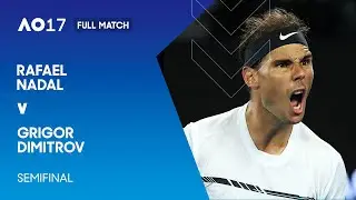 Rafael Nadal v Grigor Dimitrov Full Match | Australian Open 2017 Semifinal