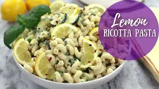 Creamy Lemon Ricotta Pasta | Luxurious and Easy Pasta Recipe | All Season Pasta