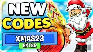 🎄ALL *NEW* WORKING CODES FOR BLADE BALL IN ROBLOX! | Roblox Blade Ball Christmas Update Codes 2023!