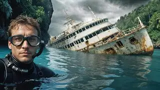 Abandoned Cruise Ship Discovered in Jungle Lake – No One Knows How!