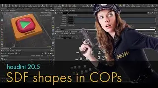 Houdini 20.5 - SDF shapes in COPs