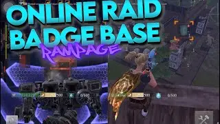 ONLINE RAID LEGION BADGE BASE IN RAMPAGE MODE ; SEA PC PING | LAST ISLAND OF SURVIVAL | LIOS / LDRS