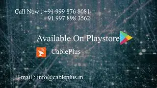 Cable Operator Billing Software | |  CablePlus || Call 9998768081