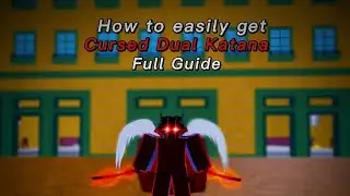 |Blox Fruit | The fastest way to get curse dual katana in 8min with easy simple guides