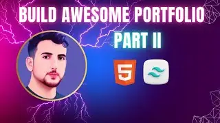 Build Your Own Portfolio website | Website HTML CSS and JavaScript CodeWithBismillah