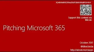 How to pitch Microsoft 365