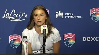 Does Alex Morgan aspire to coach? She shares her thoughts