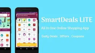 SmartDeals Lite: All in One Online Shopping Android App for Flipkart, Amazon, Myntra, Paytm