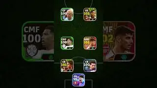 Best squad | 4-4-2formation | eFootball 24 mobile | #shorts #pes2021 #pes #efootball