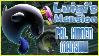 Beating King Boo on HARD MODE!!! - Luigi's Mansion PAL Hidden Mansion Part 02