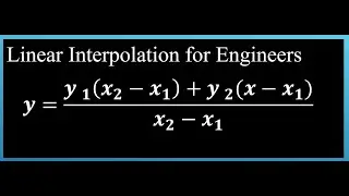 Linear Interpolation for Engineers