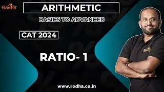 Ratio 1 | CAT Preparation 2024 | Arithmetic | Quantitative Aptitude