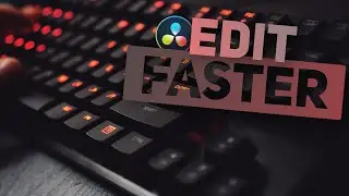 Keyboard Shortcuts in DaVinci Resolve // Improve Edit Speed