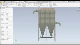 Bag Filter Autodesk Inventor DEMO - Tacton Design Automation Studio