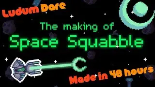 How I Made Space Squabble - Ludum Dare 49 - Unity Devlog