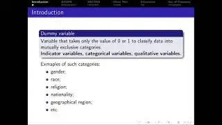 6.1. Dummy Variable Regression Models: Introduction