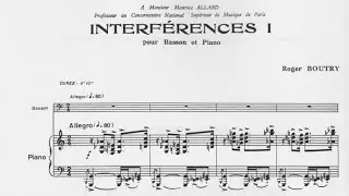 Roger Boutry: Interférences I (1972)