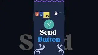 Send Button || How to create Send Button using html css and js || #shorts #coding #maddycoder