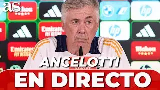 EN DIRECTO | RUEDA DE PRENSA de CARLO ANCELOTTI | UD LAS PALMAS vs REAL MADRID