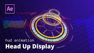 HUD (Head Up Display) Animation in After Effects