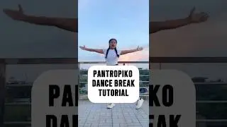 BINI PANTROPIKO DANCE BREAK TUTORIAL Slowed Mirrored #dance #bini #dancecover #shorts #pantropiko