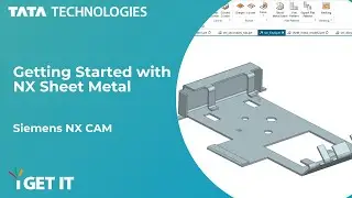 💻 Getting Started with NX Sheet Metal | Siemens NX 📺