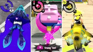 Splatoon 1, 2 & 3 - All Special Weapons